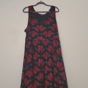 Torrid size 3 butterfly print dress
